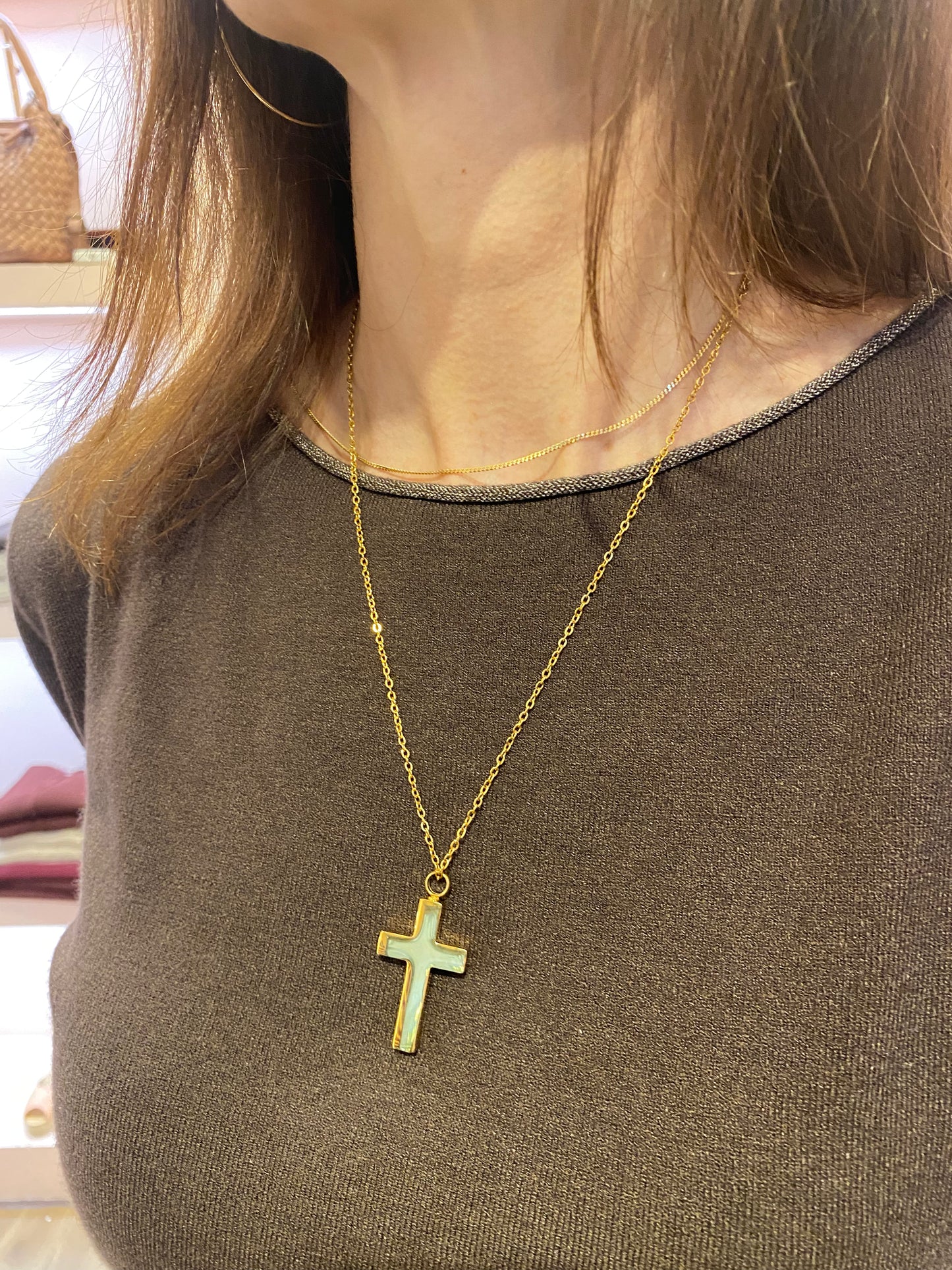 Personalized Cross Necklaces Urn