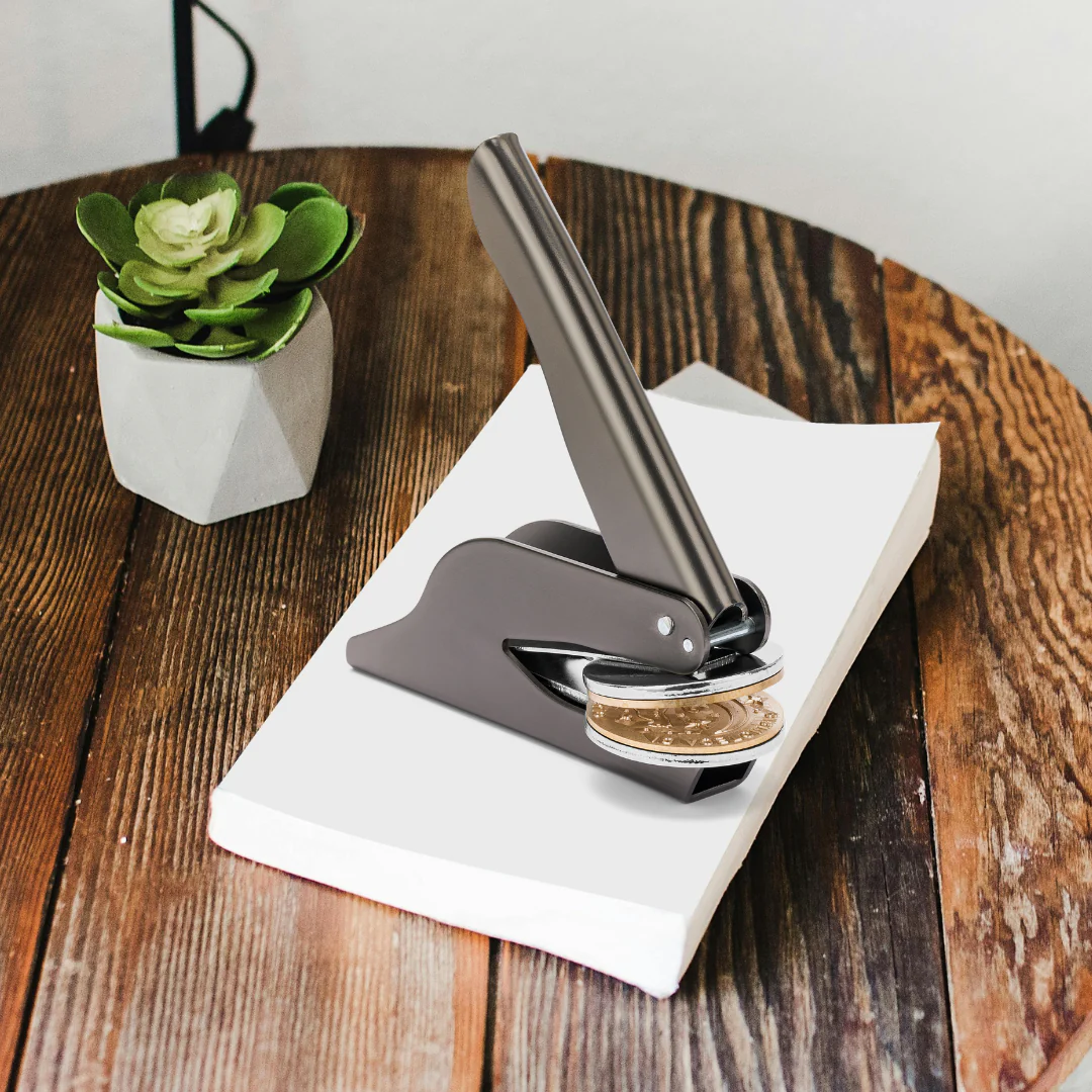 Your logo embossed